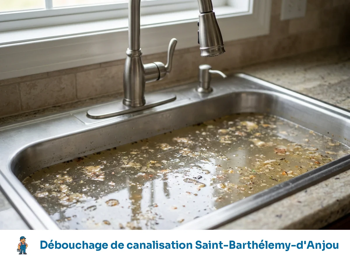Débouchage de canalisation à Saint-Barthélemy-d'Anjou