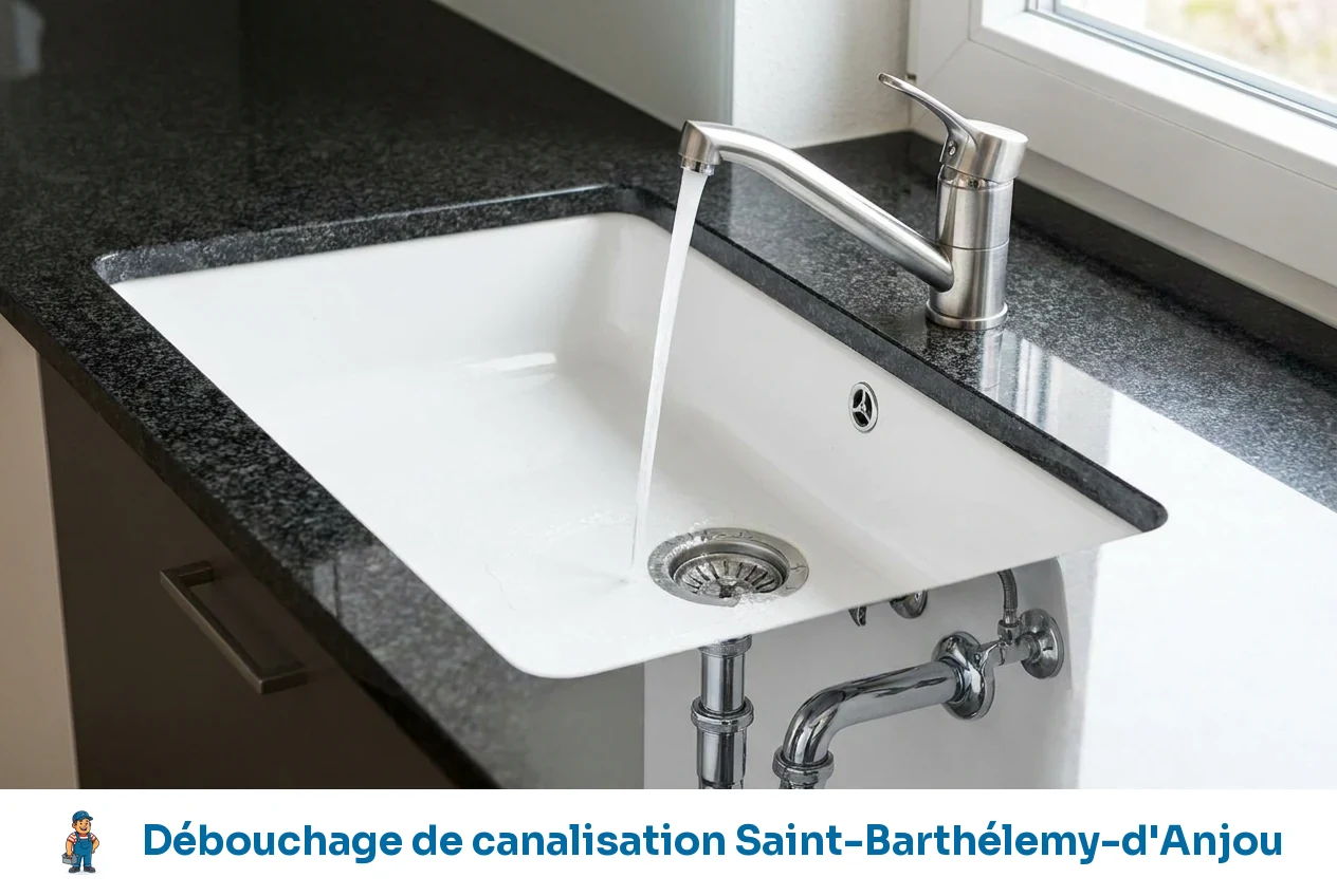 Débouchage de canalisation à Saint-Barthélemy-d'Anjou