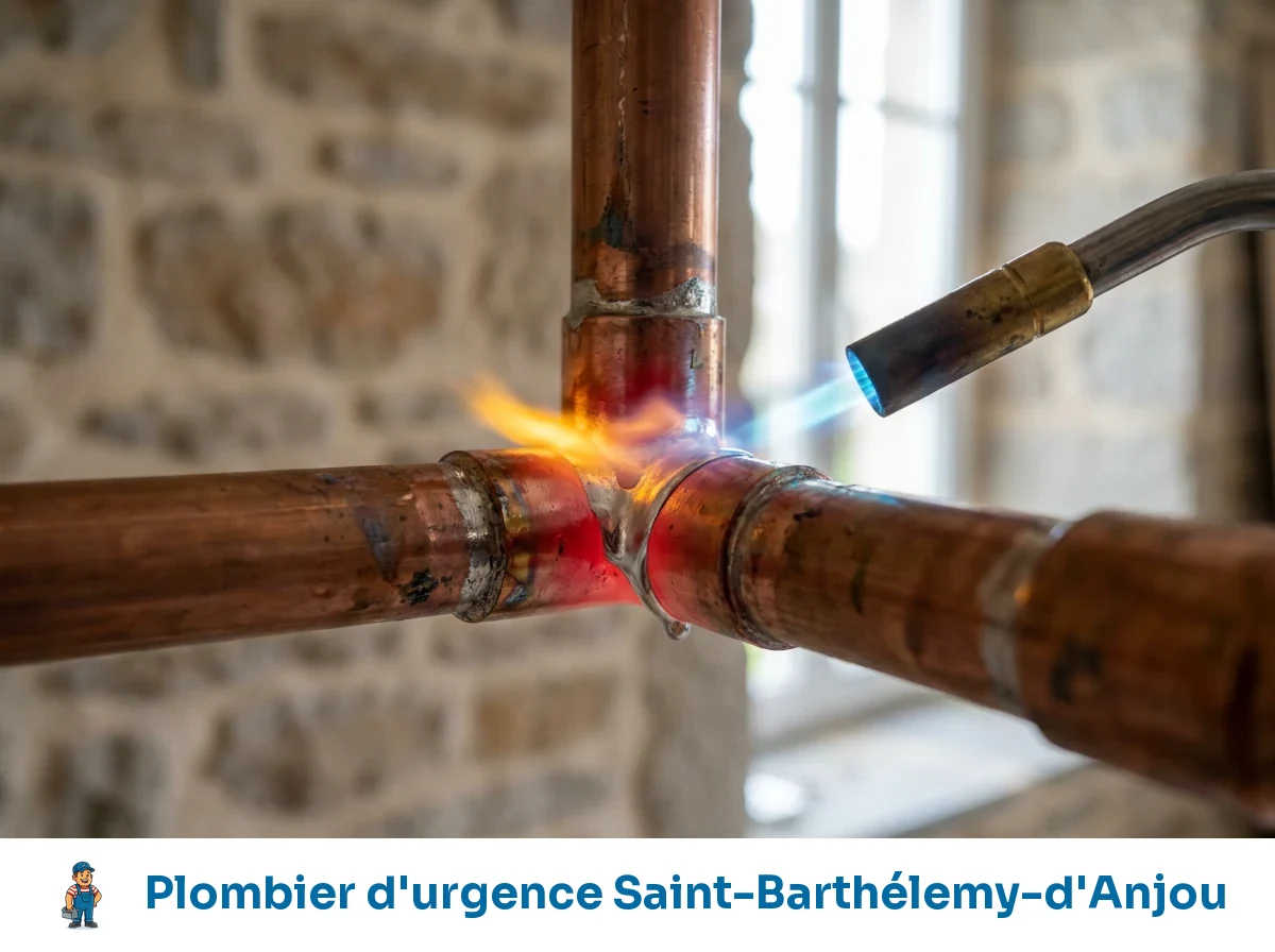 Plombier d'urgence à Saint-Barthélemy-d'Anjou