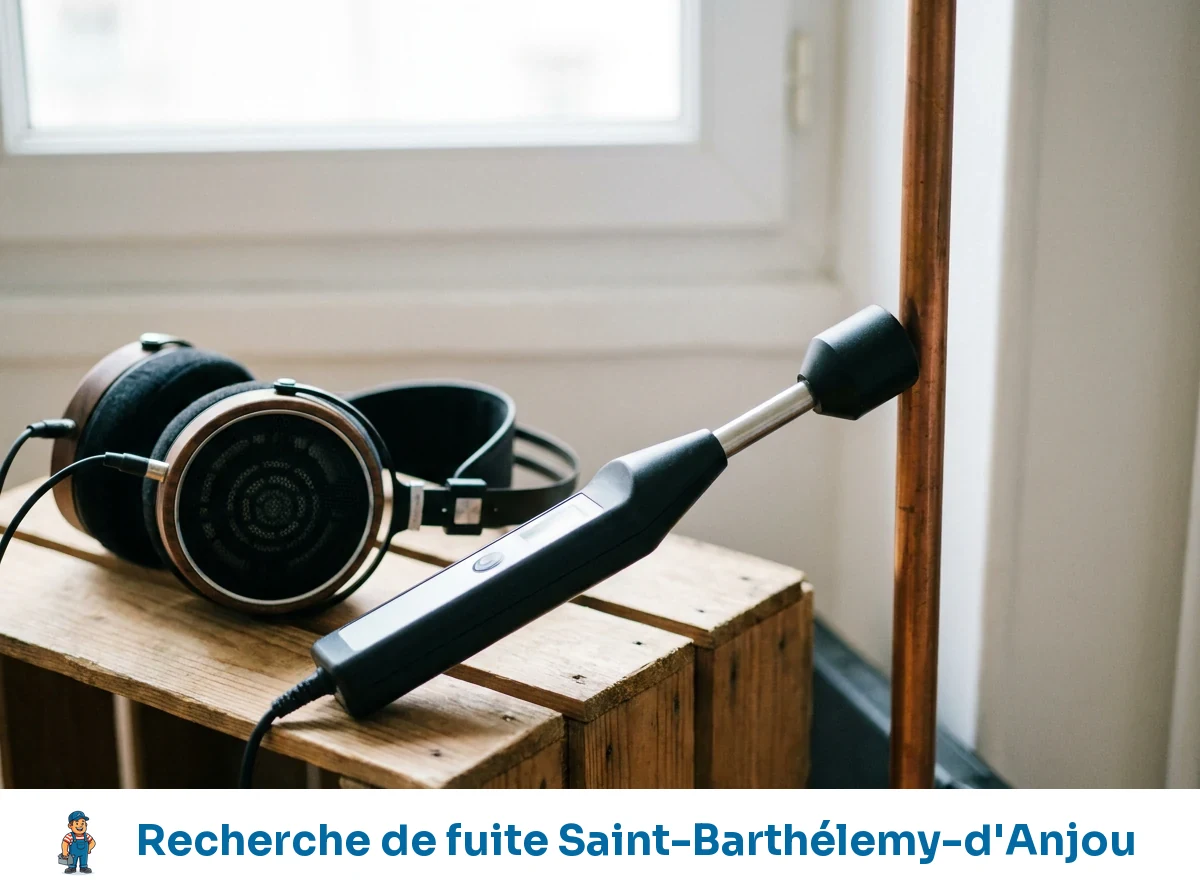 Recherche de fuite à Saint-Barthélemy-d'Anjou