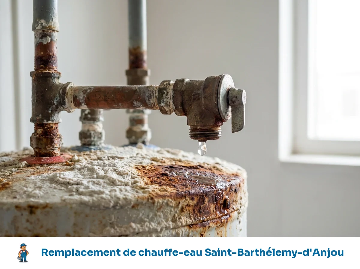 Remplacement de chauffe-eau à Saint-Barthélemy-d'Anjou