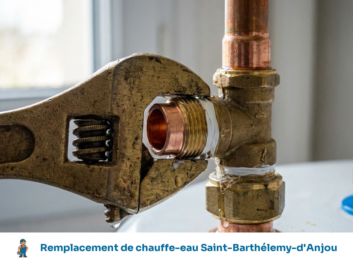 Remplacement de chauffe-eau à Saint-Barthélemy-d'Anjou