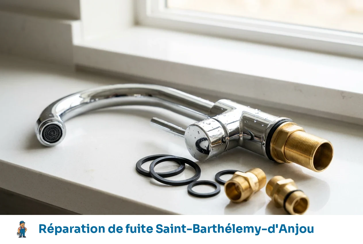 Réparation de fuite à Saint-Barthélemy-d'Anjou